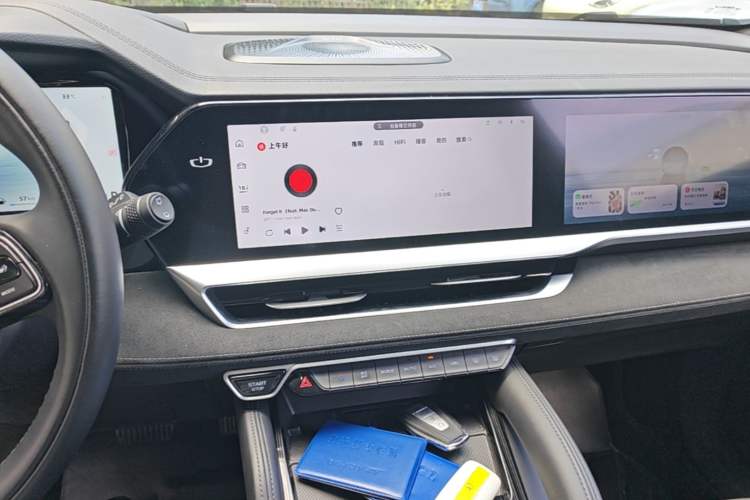 Used Geely Auto Monjaro L 2023 2.0TD High-Power Automatic Two-Wheel Drive Flagship Version Audio And AC Panel