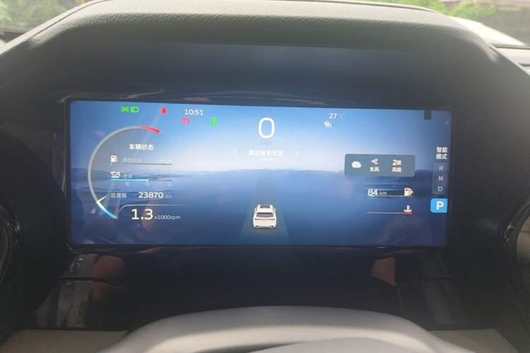 Used Geely Auto Monjaro L 2023 2.0TD High-Power Automatic Two-Wheel Drive Flagship Version Instrument Cluster