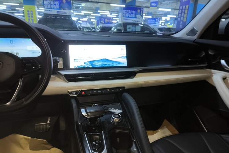 Used Geely Auto Monjaro L 2023 2.0TD High-Power Automatic Two-Wheel Drive Flagship Version Audio And AC Panel