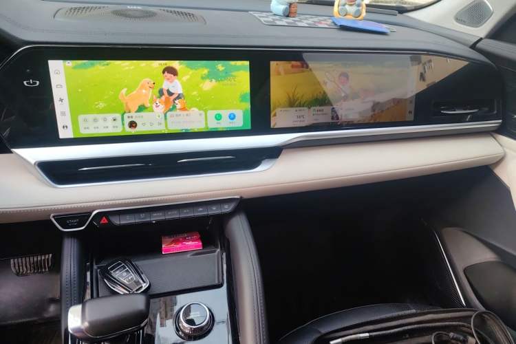 Used Geely Auto Monjaro L 2023 2.0TD High-Power Automatic Two-Wheel Drive Flagship Version Audio And AC Panel