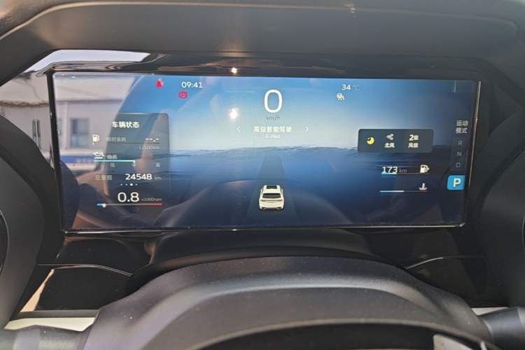 Used Geely Auto Monjaro L 2023 2.0TD High-Power Automatic Two-Wheel Drive Flagship Version Instrument Cluster