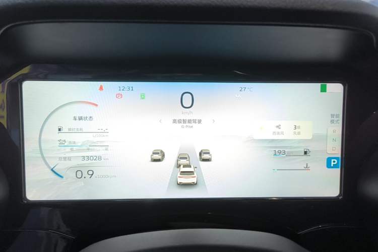 Used Geely Auto Monjaro L 2023 2.0TD High-Power Automatic Two-Wheel Drive Flagship Version Instrument Cluster