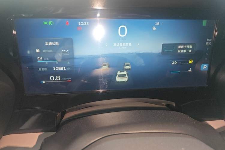 Used Geely Auto Monjaro L 2023 2.0TD High-Power Automatic Two-Wheel Drive Flagship Version Instrument Cluster
