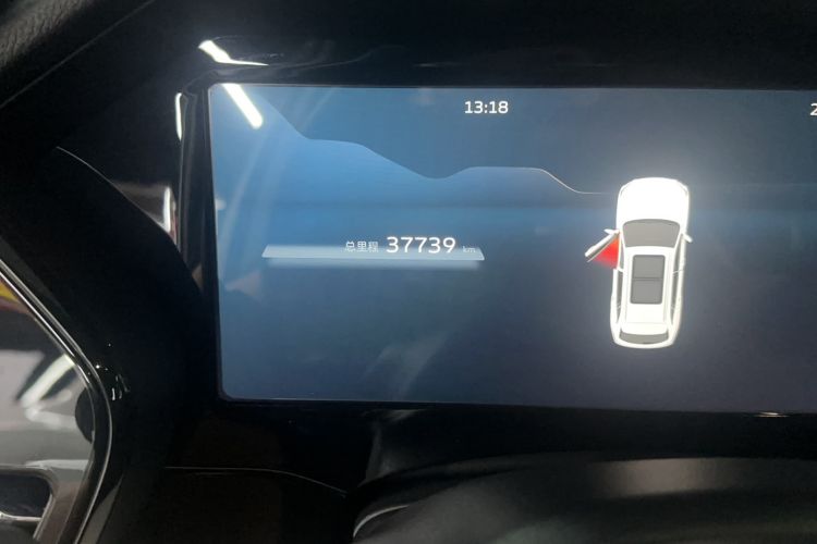 Used Geely Auto Monjaro L 2023 2.0TD High-Power Automatic Two-Wheel Drive Flagship Version Odometer Close Up