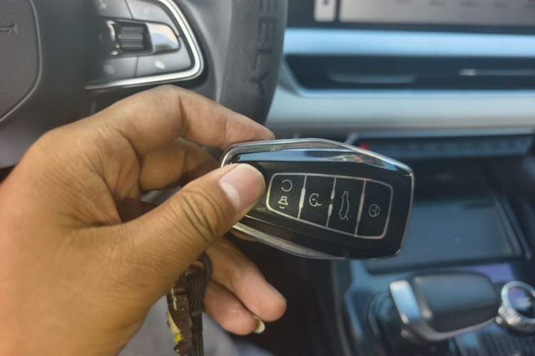 Used Geely Auto Monjaro L 2023 2.0TD High-Power Automatic Two-Wheel Drive Flagship Version Vehicle Key