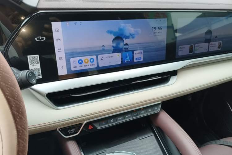 Used Geely Auto Monjaro L 2024 2.0TD High-Power Automatic Two-Wheel Drive Yunqi Version Audio And AC Panel