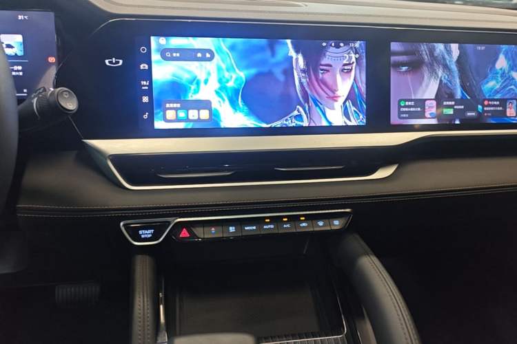 Used Geely Auto Monjaro L 2024 2.0TD DCT EVO Two-Wheel Drive Long-Range Version Audio And AC Panel