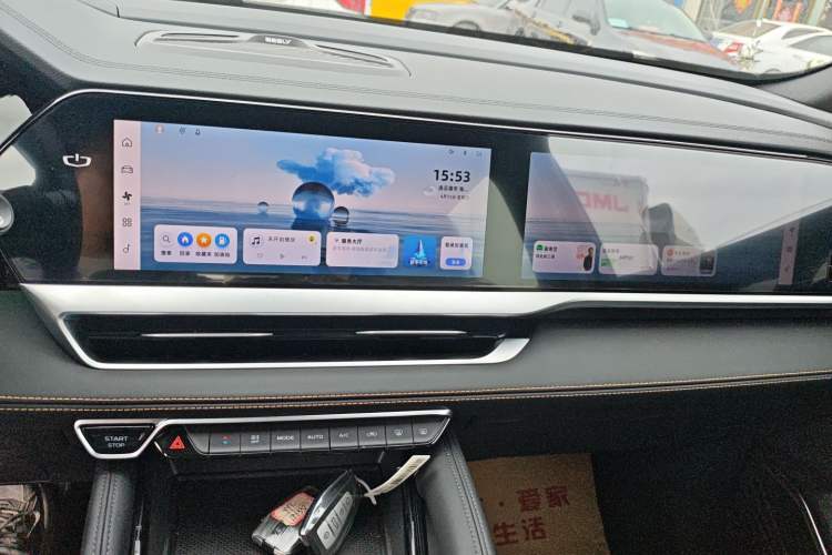 Used Geely Auto Monjaro L 2024 2.0TD DCT EVO Two-Wheel Drive Long-Range Version Audio And AC Panel