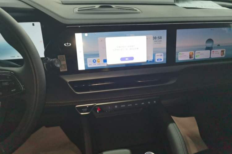 Used Geely Auto Monjaro L 2024 2.0TD DCT EVO Two-Wheel Drive Long-Range Version Audio And AC Panel