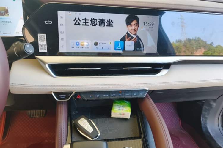 Used Geely Auto Monjaro L 2024 2.0TD High-Power Automatic Two-Wheel Drive Yunqi Version Audio And AC Panel
