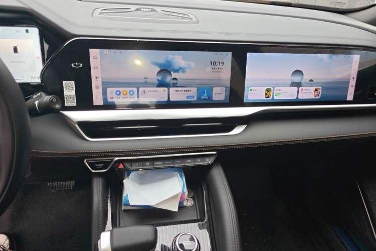 Used Geely Auto Monjaro L 2024 2.0TD DCT EVO Two-Wheel Drive Long-Range Version Audio And AC Panel