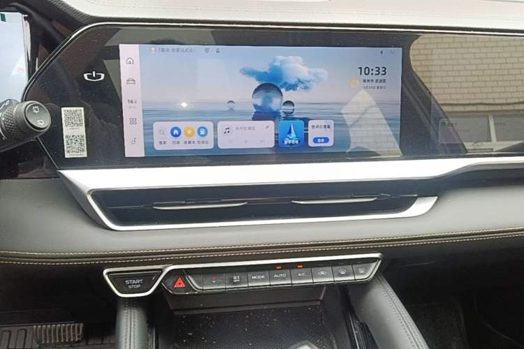Used Geely Auto Monjaro L 2024 2.0TD DCT EVO Two-Wheel Drive Long-Range Version Audio And AC Panel