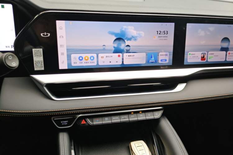 Used Geely Auto Monjaro L 2024 2.0TD DCT EVO Two-Wheel Drive Long-Range Version Audio And AC Panel