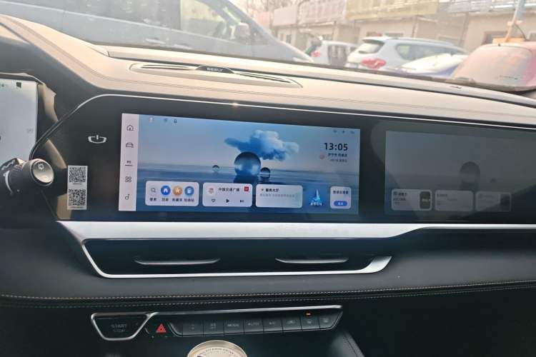 Used Geely Auto Monjaro L 2024 2.0TD DCT EVO Two-Wheel Drive Long-Range Version Audio And AC Panel