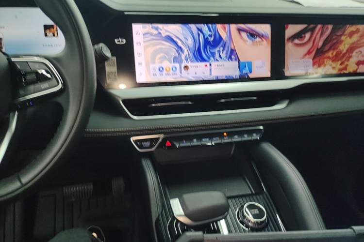 Used Geely Auto Monjaro L 2024 2.0TD DCT EVO Two-Wheel Drive Long-Range Version Audio And AC Panel