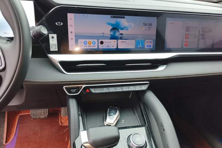 Used Geely Auto Monjaro L 2024 2.0TD DCT EVO Two-Wheel Drive Long-Range Version Audio And AC Panel