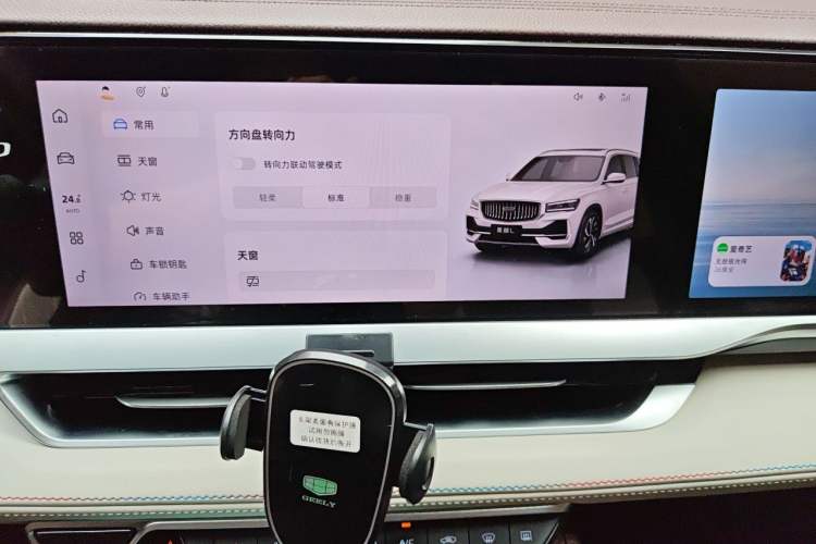 Used Geely Auto Monjaro L 2024 2.0TD High-Power Automatic Two-Wheel Drive Yunqi Version Audio And AC Panel