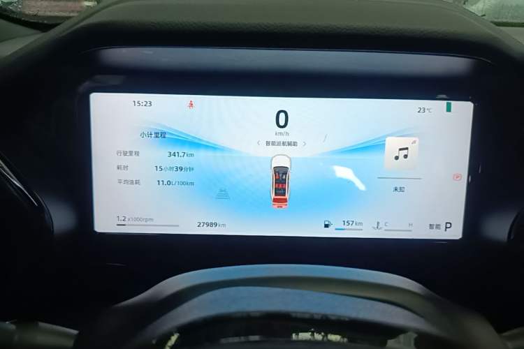 Used Geely Auto Monjaro L 2024 2.0TD DCT EVO Two-Wheel Drive Long-Range Version Instrument Cluster