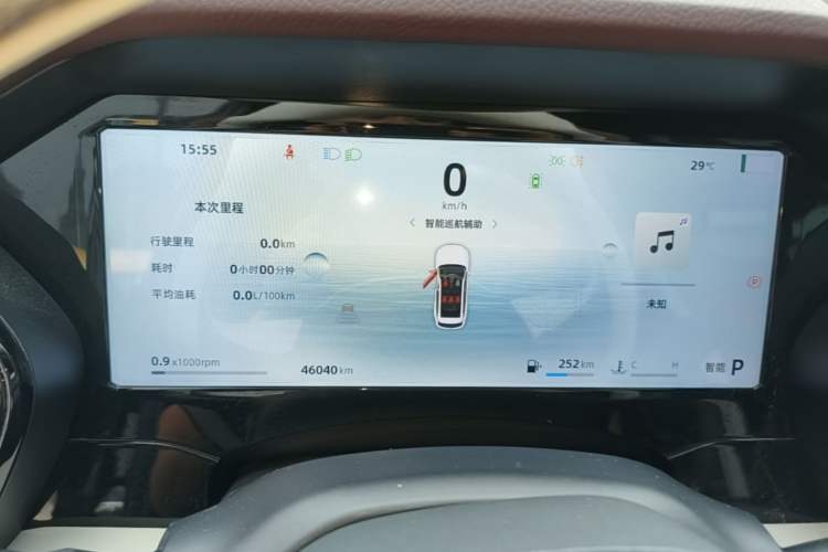 Used Geely Auto Monjaro L 2024 2.0TD High-Power Automatic Two-Wheel Drive Yunqi Version Instrument Cluster