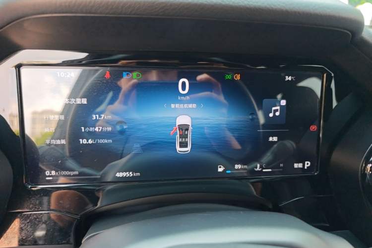 Used Geely Auto Monjaro L 2024 2.0TD DCT EVO Two-Wheel Drive Long-Range Version Instrument Cluster