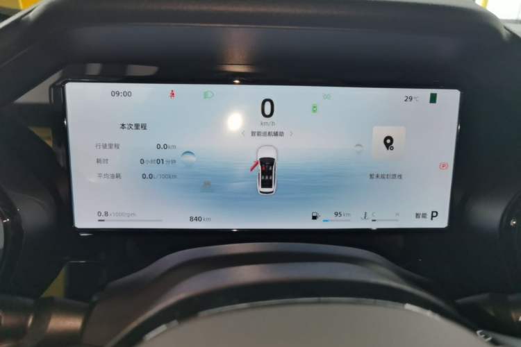 Used Geely Auto Monjaro L 2024 2.0TD DCT EVO Two-Wheel Drive Long-Range Version Instrument Cluster
