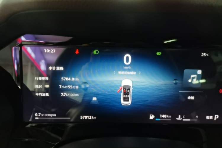 Used Geely Auto Monjaro L 2024 2.0TD High-Power Automatic Two-Wheel Drive Yunqi Version Instrument Cluster