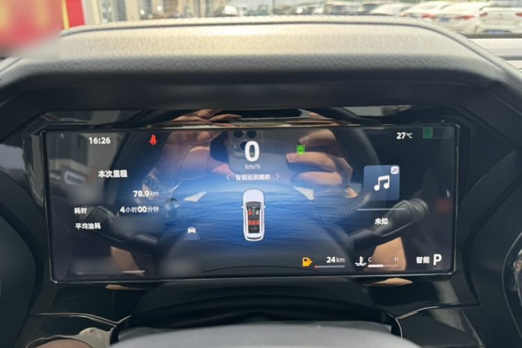 Used Geely Auto Monjaro L 2024 2.0TD High-Power Automatic Two-Wheel Drive Skyline Edition Instrument Cluster