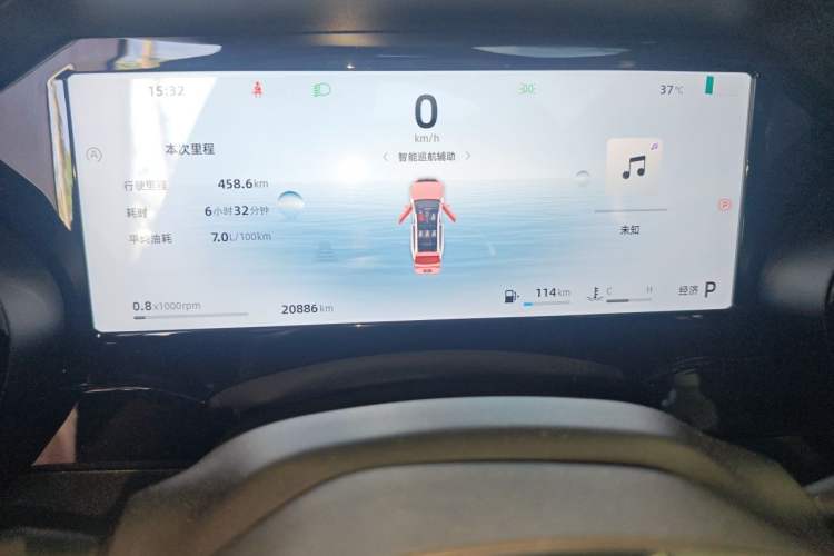 Used Geely Auto Monjaro L 2024 2.0TD DCT EVO Two-Wheel Drive Long-Range Version Instrument Cluster