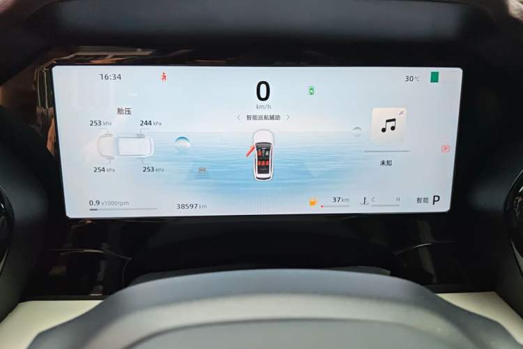 Used Geely Auto Monjaro L 2024 2.0TD High-Power Automatic Two-Wheel Drive Yunqi Version Instrument Cluster