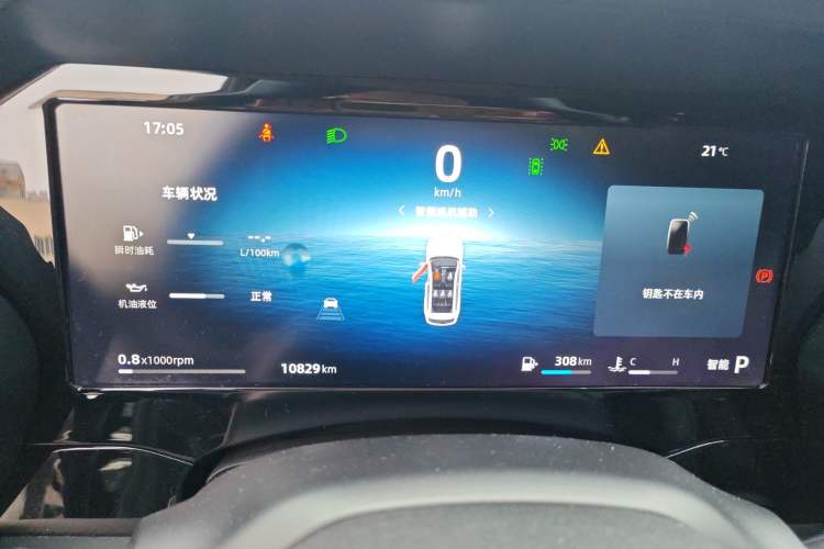 Used Geely Auto Monjaro L 2024 2.0TD DCT EVO Two-Wheel Drive Long-Range Version Instrument Cluster