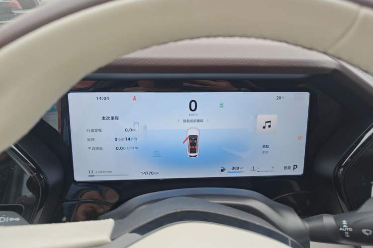 Used Geely Auto Monjaro L 2024 2.0TD High-Power Automatic Two-Wheel Drive Yunqi Version Instrument Cluster