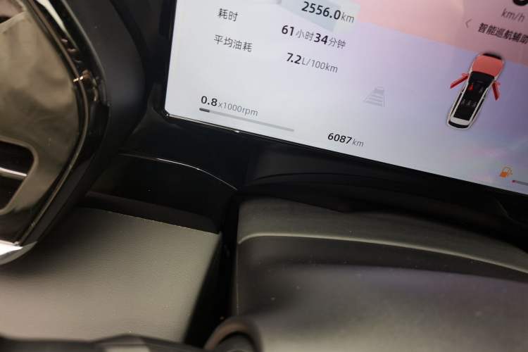 Used Geely Auto Monjaro L 2024 2.0TD DCT EVO Two-Wheel Drive Long-Range Version Odometer Close Up