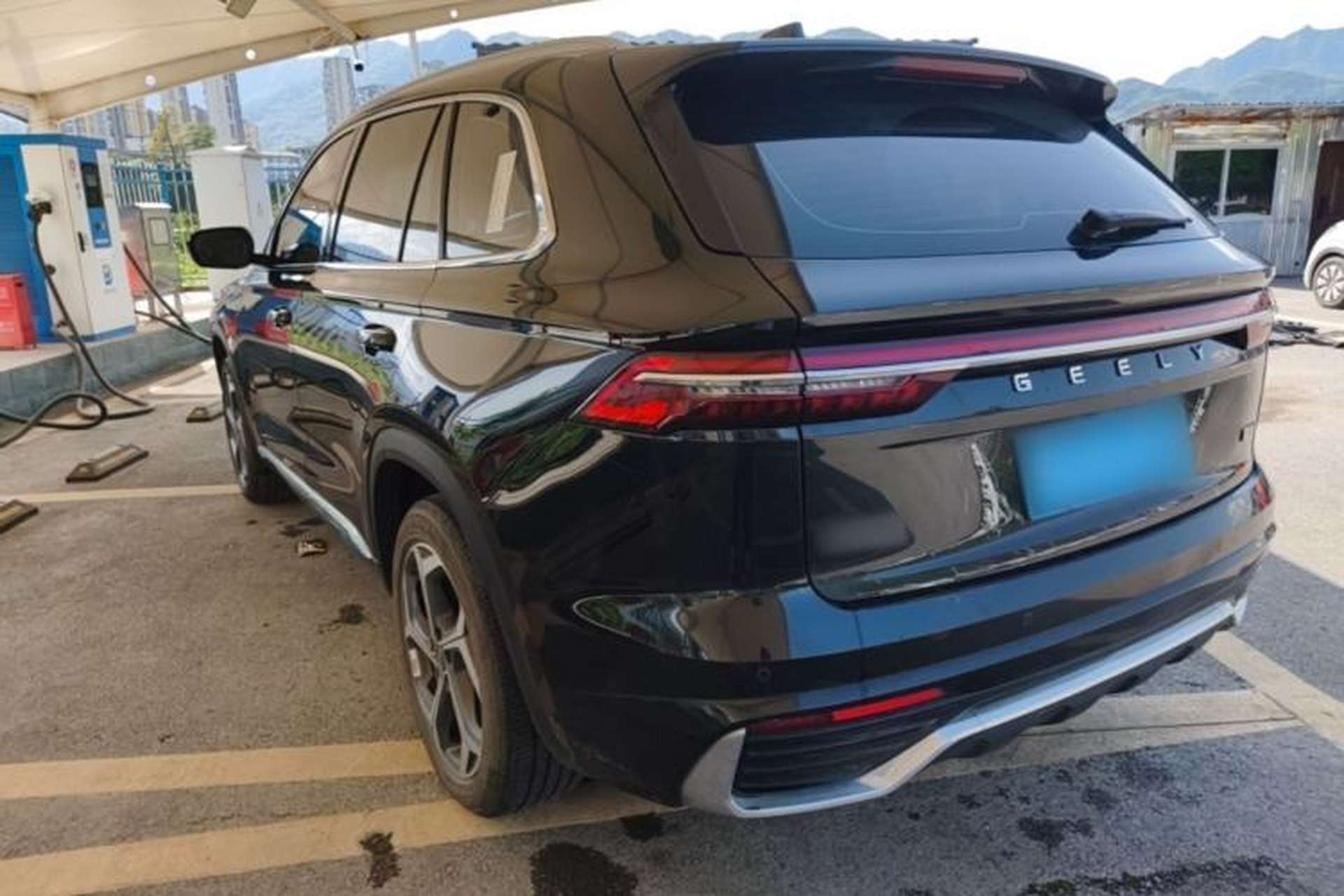 Used Geely Auto Monjaro L 2024 2.0TD High-Power Automatic Two-Wheel Drive Yunqi Version Rear Left 45 Deg