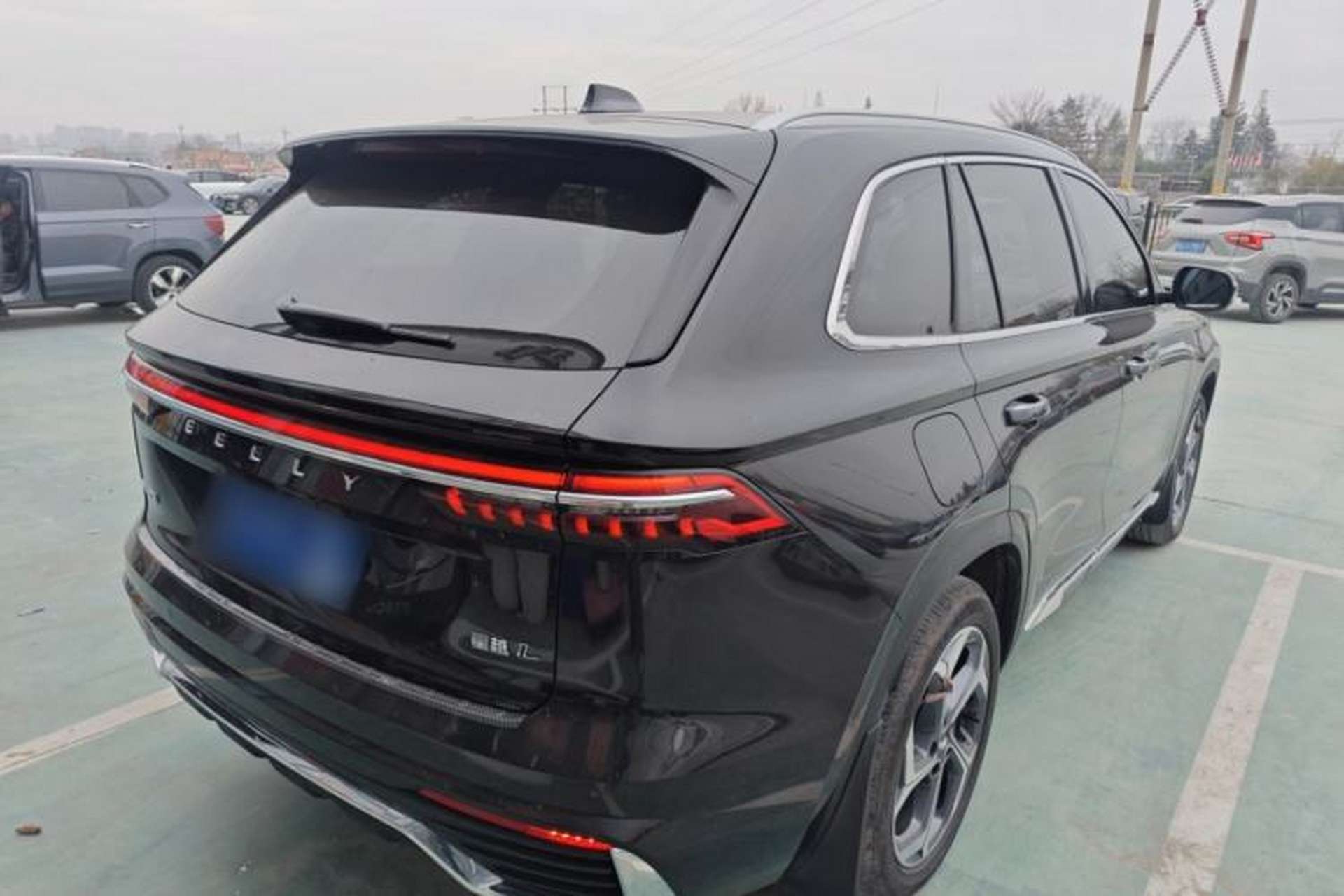 Used Geely Auto Monjaro L 2024 2.0TD High-Power Automatic Two-Wheel Drive Yunqi Version Rear Right 45 Deg