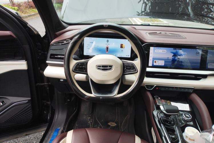 Used Geely Auto Monjaro L 2024 2.0TD High-Power Automatic Two-Wheel Drive Yunqi Version Steering Wheel
