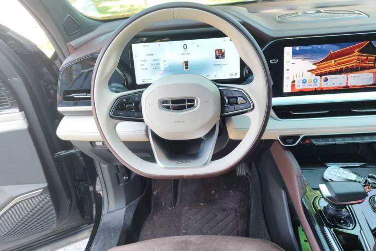 Used Geely Auto Monjaro L 2024 2.0TD High-Power Automatic Two-Wheel Drive Yunqi Version Steering Wheel