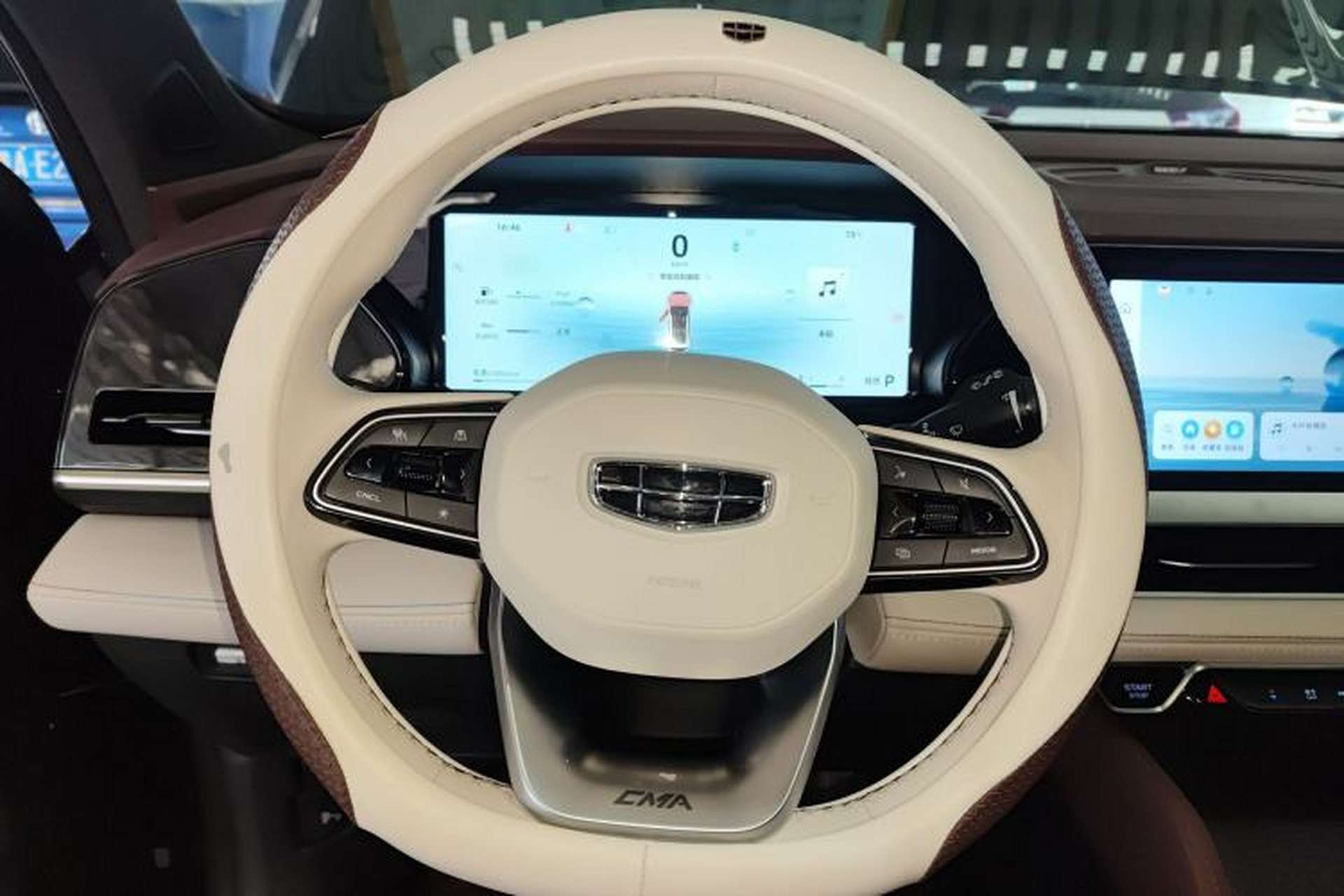 Used Geely Auto Monjaro L 2024 2.0TD High-Power Automatic Two-Wheel Drive Yunqi Version Steering Wheel