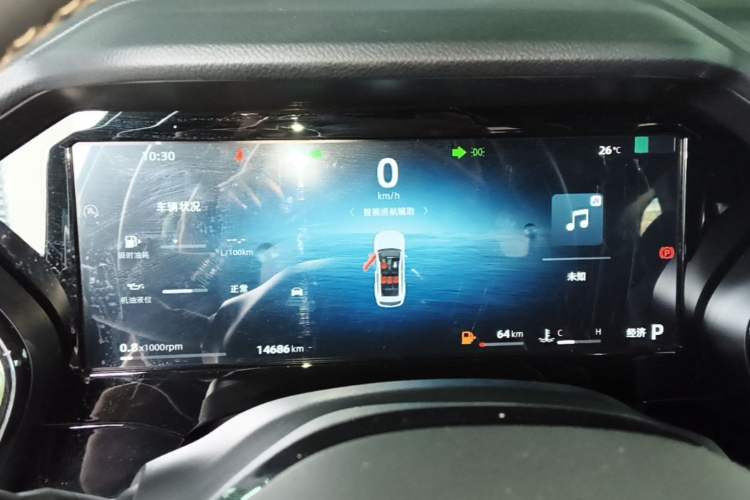 Used Geely Auto Monjaro L 2024 2.0TD High-Power Automatic Two-Wheel Drive Yunqi Version Instrument Cluster
