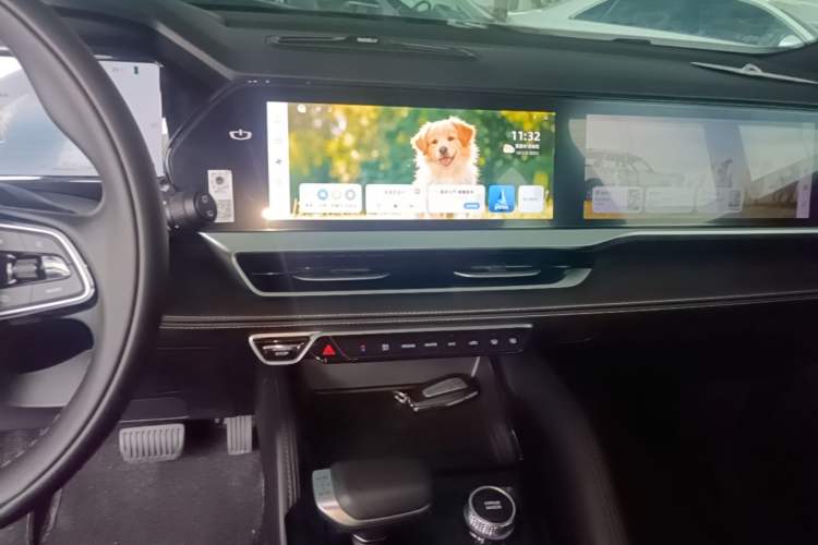 Used Geely Auto Monjaro L 2024 2.0TD DCT EVO Two-Wheel Drive Long-Range Version Audio And AC Panel