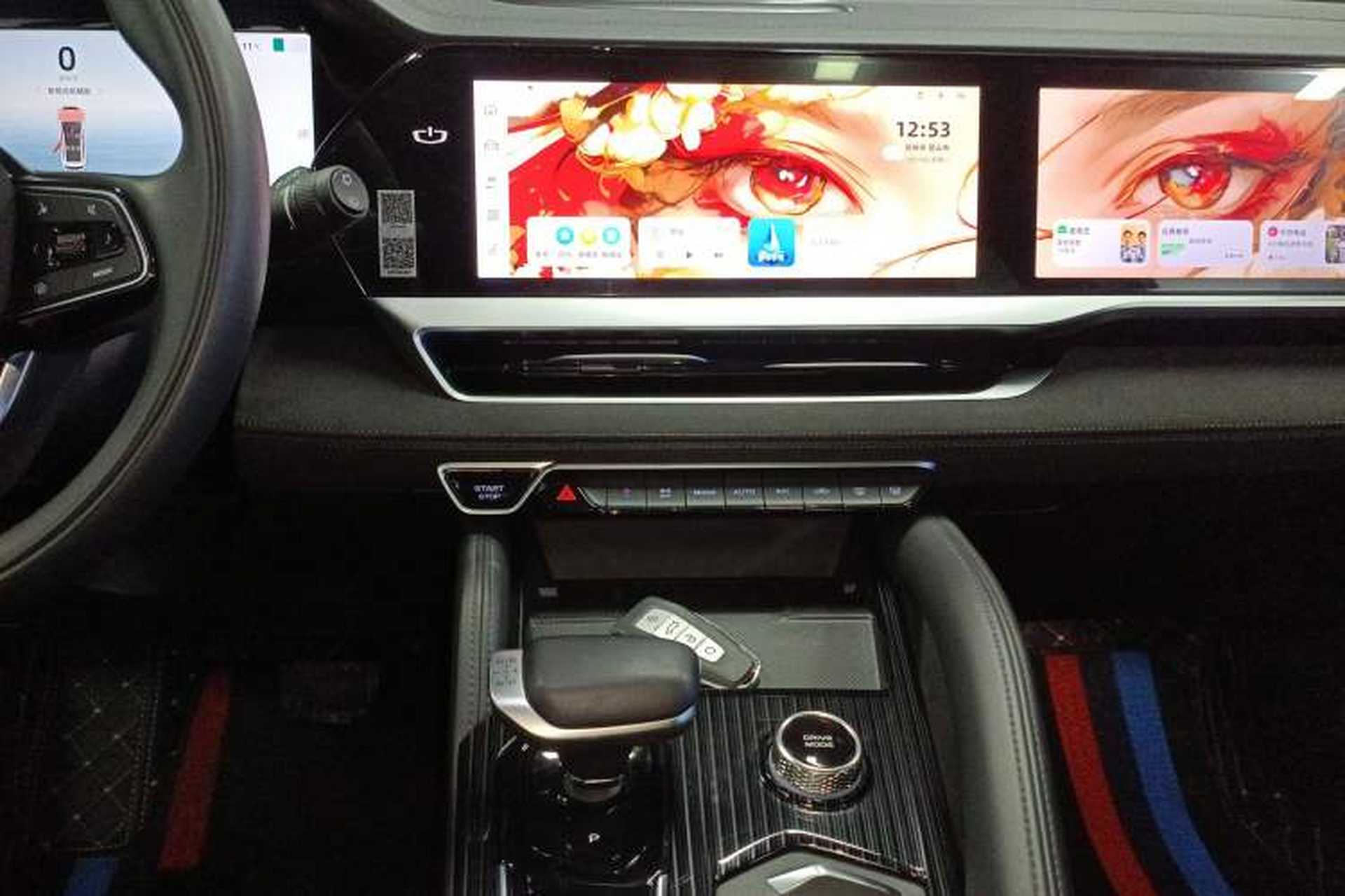 Used Geely Auto Monjaro L 2024 2.0TD High-Power Automatic Two-Wheel Drive Skyline Edition Audio And AC Panel