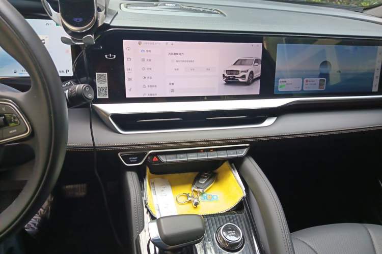 Used Geely Auto Monjaro L 2024 2.0TD DCT EVO Two-Wheel Drive Long-Range Version Audio And AC Panel