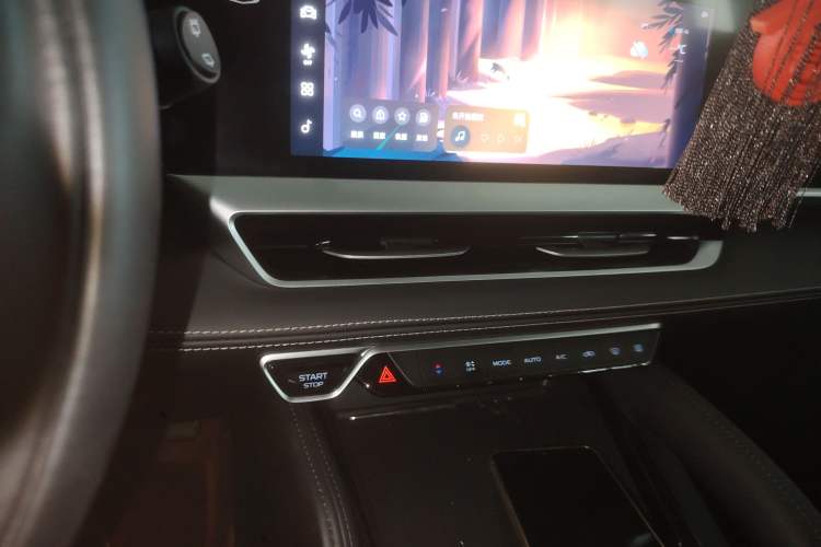 Used Geely Auto Monjaro L 2024 2.0TD DCT EVO Two-Wheel Drive Long-Range Version Audio And AC Panel