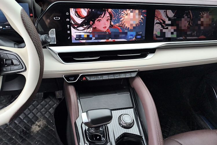 Used Geely Auto Monjaro L 2024 2.0TD High-Power Automatic Two-Wheel Drive Yunqi Version Audio And AC Panel