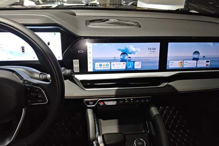 Used Geely Auto Monjaro L 2024 2.0TD DCT EVO Two-Wheel Drive Long-Range Version Audio And AC Panel