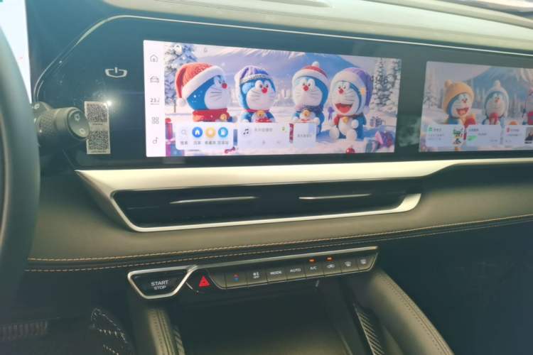 Used Geely Auto Monjaro L 2024 2.0TD DCT EVO Two-Wheel Drive Long-Range Version Audio And AC Panel