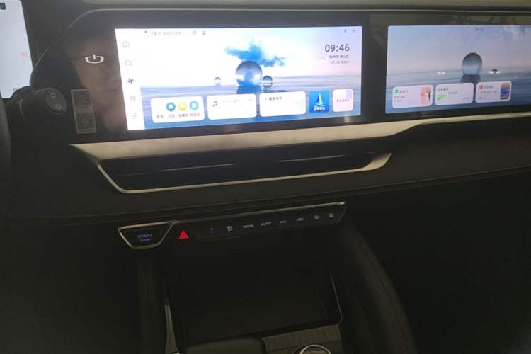 Used Geely Auto Monjaro L 2024 2.0TD DCT EVO Two-Wheel Drive Long-Range Version Audio And AC Panel