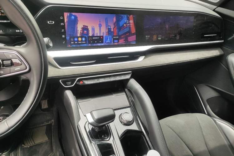 Used Geely Auto Monjaro L 2024 2.0TD High-Power Automatic Two-Wheel Drive Skyline Edition Audio And AC Panel