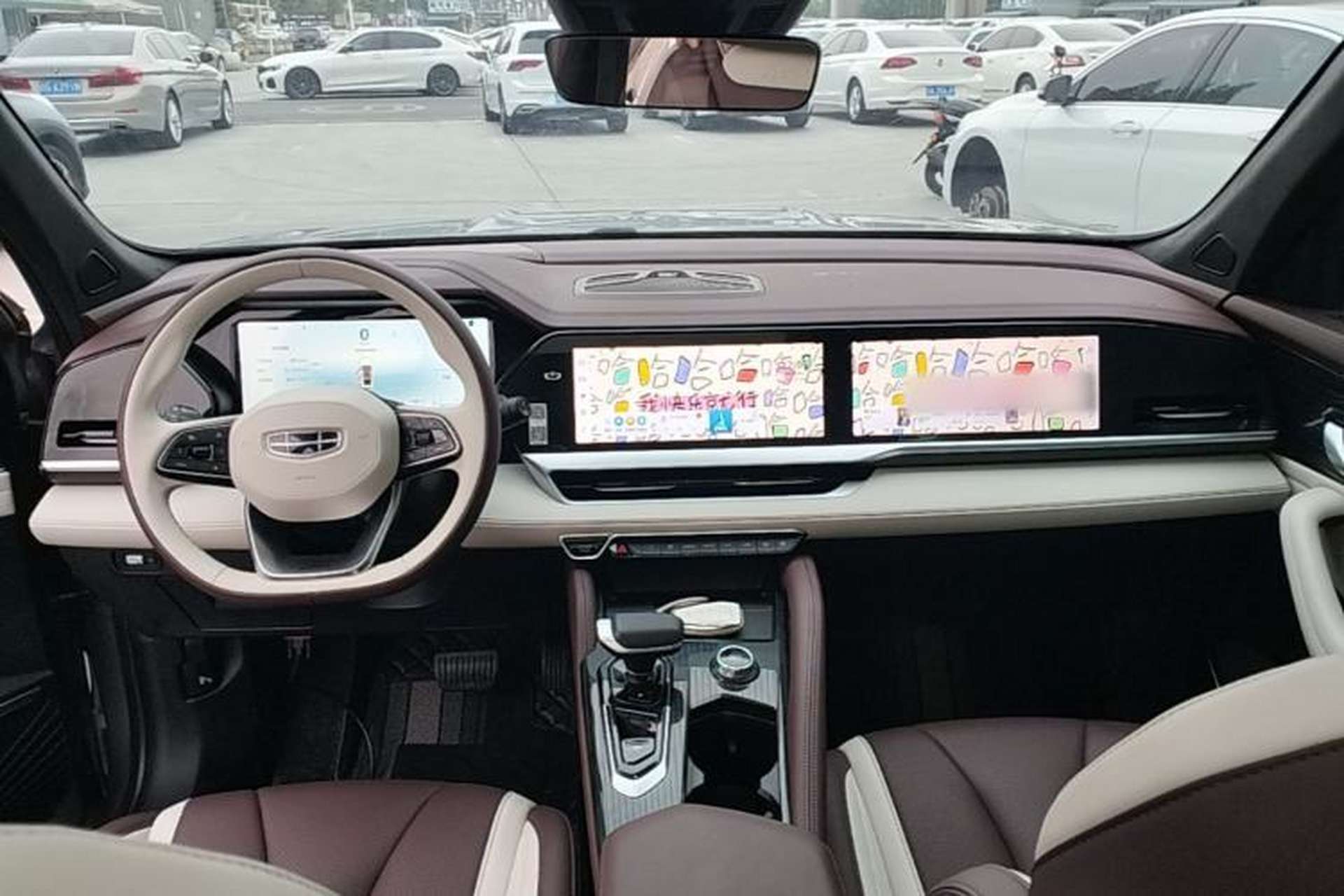 Used Geely Auto Monjaro L 2024 2.0TD High-Power Automatic Two-Wheel Drive Yunqi Version Center Console
