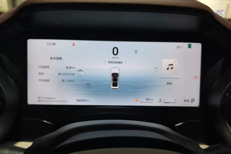 Used Geely Auto Monjaro L 2024 2.0TD High-Power Automatic Two-Wheel Drive Yunqi Version Instrument Cluster