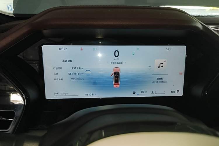 Used Geely Auto Monjaro L 2024 2.0TD High-Power Automatic Two-Wheel Drive Yunqi Version Instrument Cluster